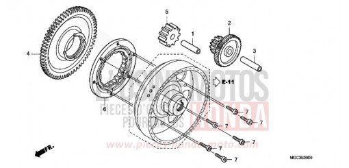 EMBRAYAGE DE DEMARRAGE CB1100AD de 2013